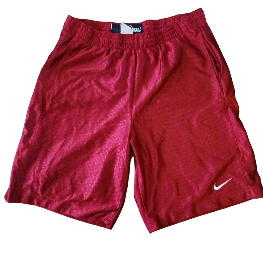 Nike basketball shorts.  Mens medium.  Red.
